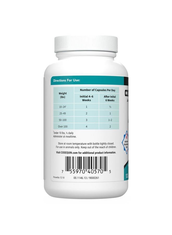 Nutramax Laboratories مكمل صحة المفاصل للكلاب من نوتراماكس كوزكوين، يحتوي على الجلوكوزامين للكلاب، بالإضافة إلى الكوندرويتين، يدعم المفاصل الصحية، كبسولات قابلة للرش، 132 عدد - Image 3